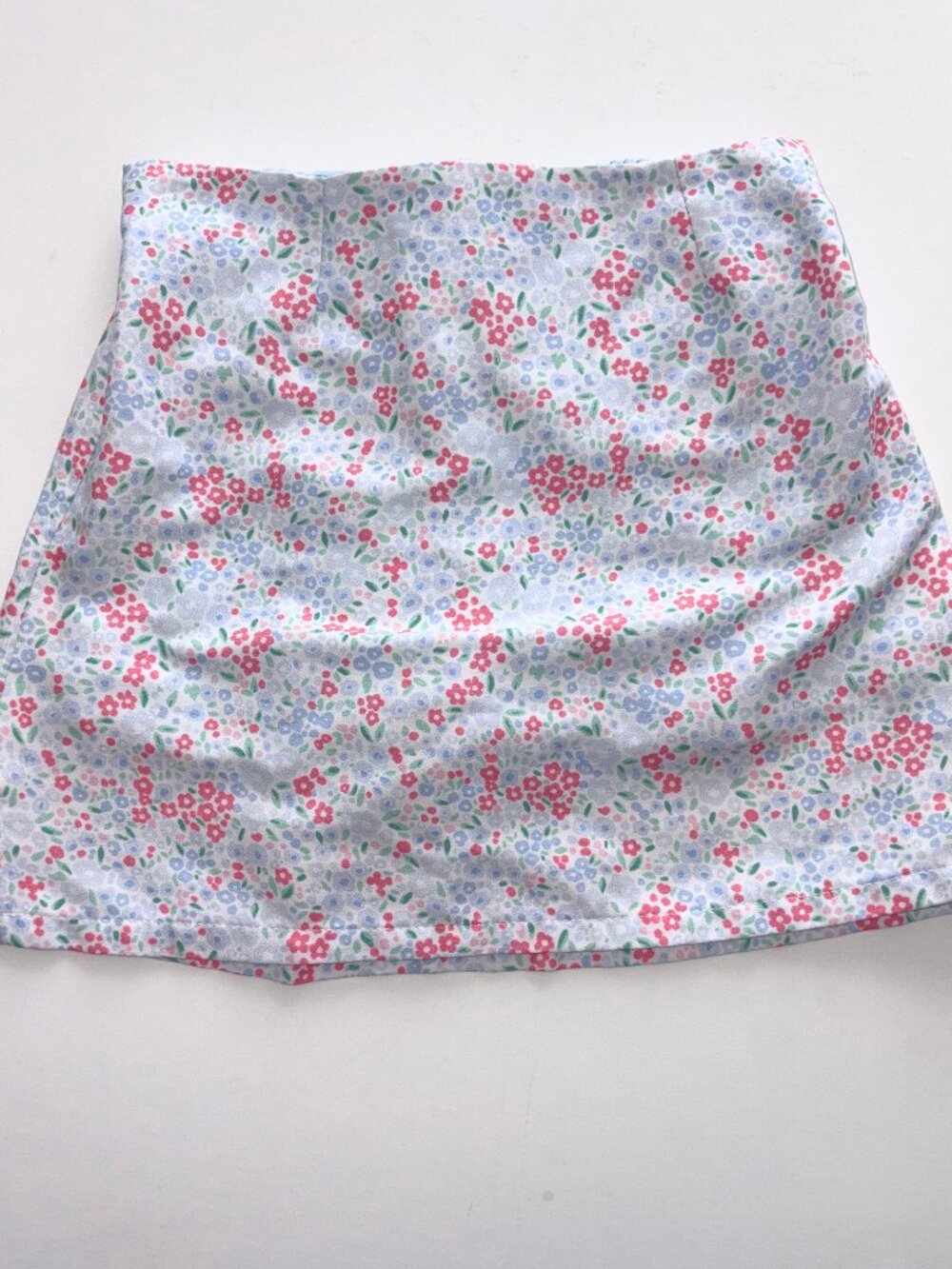 J. Bailey Girls Pull-On Skort 100% Cotton Preppy size 6X Built-In Shorts Floral